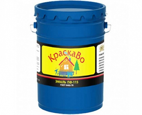 Эмаль ПФ-115 красная КраскаВо 
